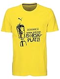 Puma Borussia Dortmund Borsigplatz DFB Pokalsieger 2017 T-Shirt Damen gelb, L