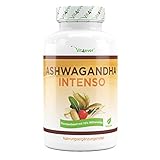 Ashwagandha - 180 Kapseln mit 750 mg reinem Extrakt - Premium: 10% Withanoliden - Laborgeprüft - Hohe Reinheit - Vegan - Hochdosiert - Premium Q