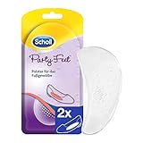 Scholl Party Feet Polster für das Fußgewölbe – Rutschfeste Geleinlagen mit GelActiv Technologie für fast alle Damenschuhe – 1 Paar selbstklebende G