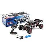 xSuper Offroad Auto Ferngesteuertes 1:12 4WD RC Auto Wltoys 124016 2.4GHz 75KM/H Ganzmetall Geschwindigkeit Buggy Auto Brushless Wüsten Geländewagen Elektro-LKW