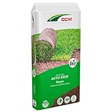 DCM-Cuxin Qualitäts Aktiv-Erde Rasen Rasenerde (auch Rollrasen), Ausbesserung & Neuanlage, 40 L