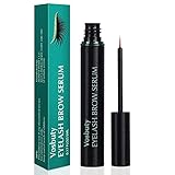 Wimpernwachstumsserum und Augenbrauenverstärker, Wimpernserum, Wimpernserum & Enhancer, dickere, stärkere, gesündere Wimpern & Brauen (5 ml)