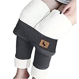 LAKOYA Gefütterte Leggings fã¼r Damen,Frauen Thermo Winter Super Dicke Warme Thermoleggings Grosse Grössen Fleece Thermo-Leggings Kaschmir Gefütterte Strumphosen Yog