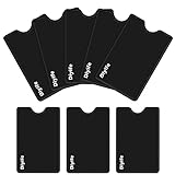 RFID Blocker NFC Schutzhüllen (8 Stück), TÜV Geprüfte, Diyife NFC-Blockierung von Kreditkarteninhabern, PVC-Material, NFC Schutzhüllen, Kartenhülle für Kreditkarten und EC