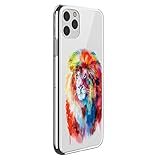 Oihxse Kompatibel mit iPhone 11 Pro Max Hülle Silikon,Transparent Handyhülle für [11 Pro Max] Cover Original Antirutsch Stoßfest Premium TPU Bumper Case mit süß Tier Design (11 Pro Max,Fuchs)