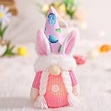 Ostern Deko Glühen Wichtel Festliche Geschenke Ostern Hase Deko Tischdekoration Basteln Wichtel DekoFamilie Festliche Geschenk Home Party Dekoration für Kinder Erw