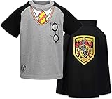 Harry Potter Warner Bros Gryffindor Kleinkind Jungen T-Shirt & Umhang Set Grau, 3 J