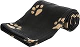 Trixie 37192 Fleecedecke Beany, 100 × 70 cm, schw
