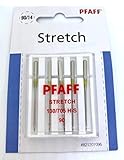 Pfaff Stretch/Jersey Nähmaschinennadeln 130/705 H+S Stärke 90 für Pfaff Nähmaschinen Smarter by Pfaff 140S, 160S, 260C