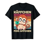 Käffchen fürs Äffchen Kaffeetrinker Tier Affe T-S