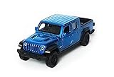 Toys Jeep 2020 Gladiator FCA Metall Modellauto Modell Auto Spielzeugauto 4-Farben Kinder Geschenk 46 (Blau-Metallic)