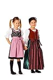 Burda Schnittmuster 9509 Dirndl,Traje Tiroles Gr. 104-140