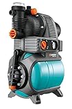 Gardena Comfort Hauswasserwerk 5000/5 eco: Hauswasserpumpe mit Trockenlaufsicherung und Rückschlagventil, Fördermenge 4500 l/h, voluminöser 24-Liter-Tank, Überhitzungsschutz (1755-20)