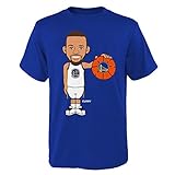 OuterStuff NBA T-Shirt Geeked Up Golden State Warriors Stephen Curry Basketball (XL)