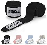 Moncada Fighting Boxbandagen mit Daumenschlaufe [4m] I Handgelenk Bandagen für Boxen, MMA, Kickboxen für Männer & Frauen I Boxing Bandagen, Handwrap