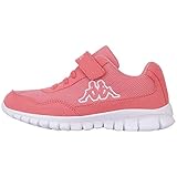 Kappa Mädchen Follow Sneaker, Rot (Flamingo/White 7210), 32 EU