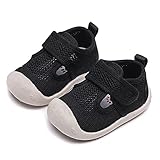 Eejiuqiba Babyschuhe Jungen Mädchen Mesh Schuhe Turnschuhe Klettverschluss Rutschfest Beiläufig Draussen Sport Praktisch L