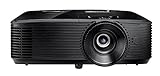 Optoma HD144X Projektor (Full HD, 1920 x 1080p 2x HMI, 3200 Lumen, 23.000:1 Kontrast, 3D, Zoom 1,1x)