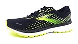 Brooks Herren Ghost 13 Laufschuh, Black Nightlife White, 45.5 EU