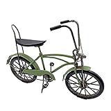 Pamer-Toys Modellfahrrad aus Blech - im Antik-Vintage-Retro-Style - Bonanza Fahrrad, grü
