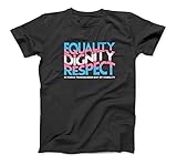 Equality Dignity Respect Pride Transgender Day of Visibility Premium T-Shirt Sweatshirt Hoodie Tank Top for Men W