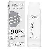 Dr Tricho Anti-Haarausfall Shampoo | 200 ml | Stärkt die Haarzwiebeln & Beruhigt die Kopfhaut | Enthält natürliche Wirkstoffe: Koffein, Grüntee-Extrakt und Rizinusö