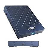 [Eingeschränkt] Pengo VideoSync Grabber, Game Capture, Unterstützt 240fps FreeSync Gsync Monitor HDR Pass-Through, 2 HDMI Eingänge, Typ-C/USB 3.0 4K30fps, 1080p120fps, Live Stream Spiele Konsolen/ W