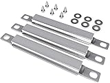 LOKHING 05593 Gasgrill Ersatzteile Crossover Brenner für ausgewählte Gas Grill Modelle von Centro, Charbroil und Anderen (3er-Pack)