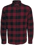 ONLY & SONS Herren Onsgudmund Ls Checked Shirt Noos Hemd, Cabernet, M