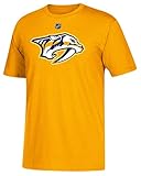 NHL T-Shirt Nashville Predators Pekka Rinne #35 Logo Eishockey gelb (L)