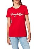 Tommy Hilfiger Damen WW0WW28682 T-Shirt, Primary Red, M