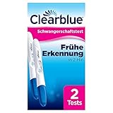 Clearblue Schwangerschaftstest Frühe Erkennung, Über 99 % zuverlässig, 2 T