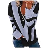 Sweatshirt Damen ohne Kapuze Damen t-Shirt Sassy Classy Oversize Bluse cm Punk t-Shirt Damen Pullover schulterfrei schwarzer Strickpullover Damen t-Shirt Damen Langarm Kapuzensweatshirt D