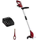 Einhell Akku-Rasentrimmer GC-CT 18/24 Li (1x2,0Ah) (Flowerguard, stufenlos teleskopierbarer Führungsholm, inkl. 20 St. Kunststoffmesser; 2,0 Ah PXC-Akku + Ladegerät)