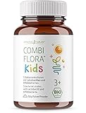 Combi Flora Kids Bio - 50 g - Mit Bifidobacterium & Lactobacillus für Kinder - Pulver mit Dosierlöffel - Mit 5 Bakterienstämmen für Kinder ab 3 J