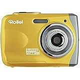 Rollei Sportsline 50 Digitalkamera (5 Megapixels, 8 - Fach digital Zoom, 6,10 cm (2,4 Zoll) Display, Wasserdicht bis 3 Meter) gelb