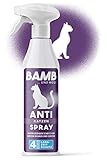 bamb Katzenabwehr Spray – 500ml Katzen Fernhaltespray – Natürliche Katzenabwehrspray im Garten & Haus – Katzenschreck für G