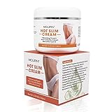 MQUPIN Anti Cellulite Creme, Hot Creme, Slimming Creme, Natürlich Organisch Massagecreme, Straffende Anticellulite Fettverbrennung für Schlanke Oberschenkel und Bauch (150g)