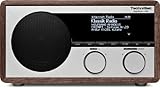 TechniSat DigitRadio 400 (DAB+/UKW & Internetradio, WLAN, UPnP, Bluetooth), holzoptik