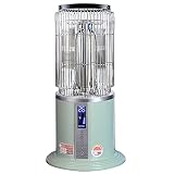 Raumheizung, energiesparende Retro-Elektroheizung mit Thermostat,Kohlefaser-Elektroheizung mit intelligenter konstanter Temperatur/LCD-Display/Touchscreen-Fernbedienung/Kindersicherung,Grü