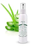 Aloe Vera Spray 99% Bio - Pflege für Gesicht, Körper, Haut & Haar - lindert Hautirritationen, hilft bei leichten Verletzungen & Verbrennungen - ohne Duft- & Farbstoffe - vegan / 1er Pack (1x 100 ml)