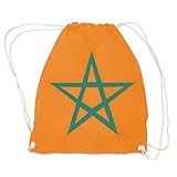 absenda Marokko Turnbeutel | Marocco | Maroc | Islam | Fahne | Flagge | Marokko Orang