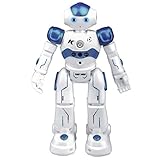 kuman Ferngesteuerter Roboter Spielzeug für Kinder, Intelligent Programmierbar RC Roboter mit Gestensteuerung, LED Licht und Musik, RC Spielzeug für Kinder Jungen Mädchen Geschenk