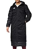 adidas Herren 18 Winter Mantel, Black/White, M