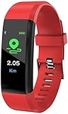 XYLXJ Pressure Smart Watch 2021 (E) für Damen und Herren, Bluetooth, Herz-Rhythmus-M