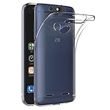 ELECTRÓNICA REY Transparente Silikonhülle TPU für ZTE Blade V8 Lite, Handyhülle Premium Kratzfest TPU Durchsichtige Schutzhülle, Ultradünne 0,33