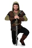 Karnival Costumes - Robin Hood Waldjäger Kostüm für Herren Taille XL