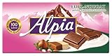 Alpia Schokolade Edel Nougat, 20er Pack (20 x 100 g Packung)