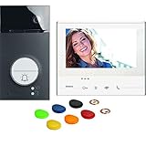 2-Draht Videosprechanlagen WLAN Set, Black Flex ONE Classe 300 X13E mit 7' Touchscreen, Weitwinkel Kamera, Bildspeicher, Transp