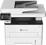 Lexmark MB2236ADWE 4-in-1 Monolaser-Multifunktionsgerät (Drucker, Kopierer, Scanner, Fax, WLAN, LAN, bis zu 34 S./Min., autom. beidseitiger Druck, 7,2 cm-Touchscreen) schwarz/g